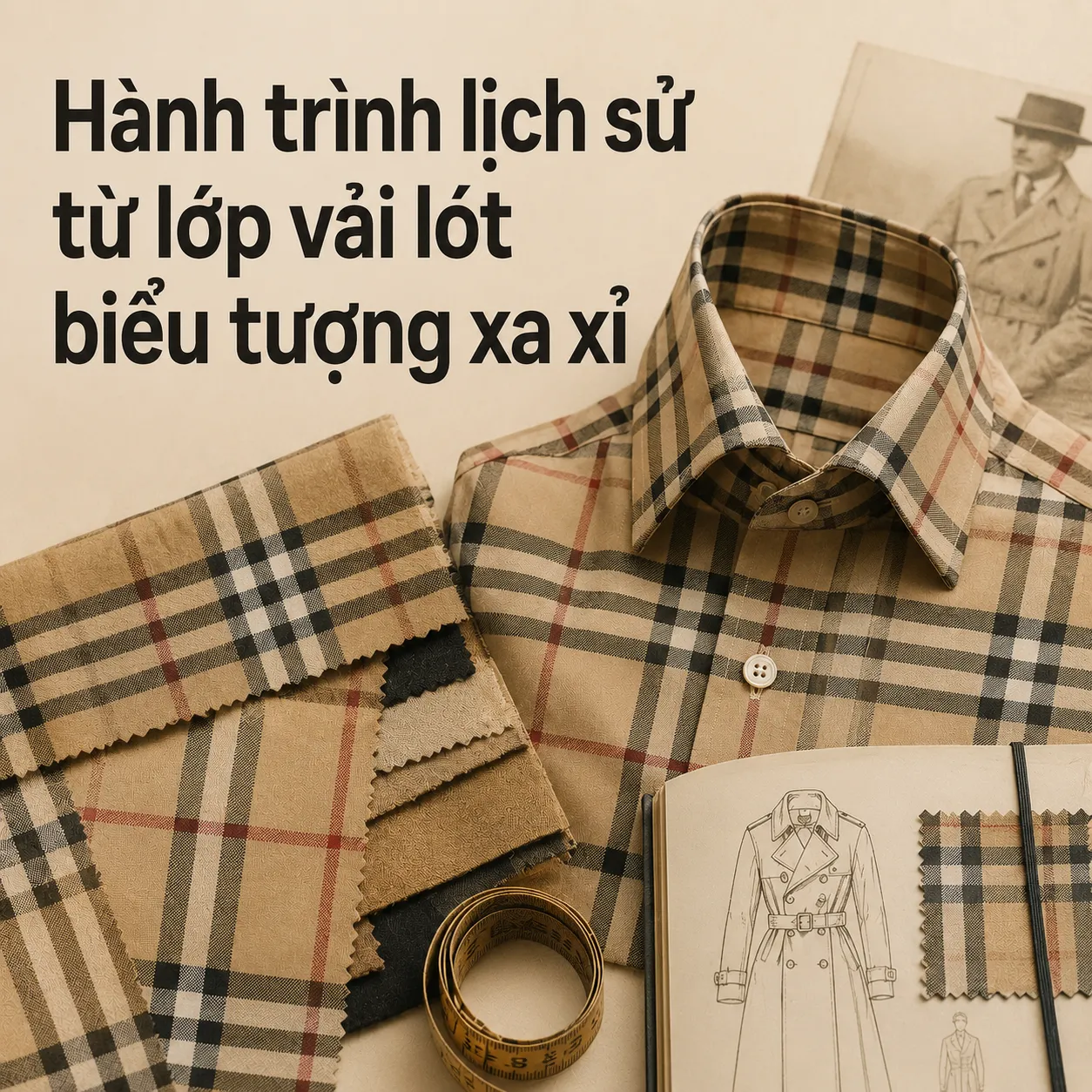 lich su hoa tiet Burberry