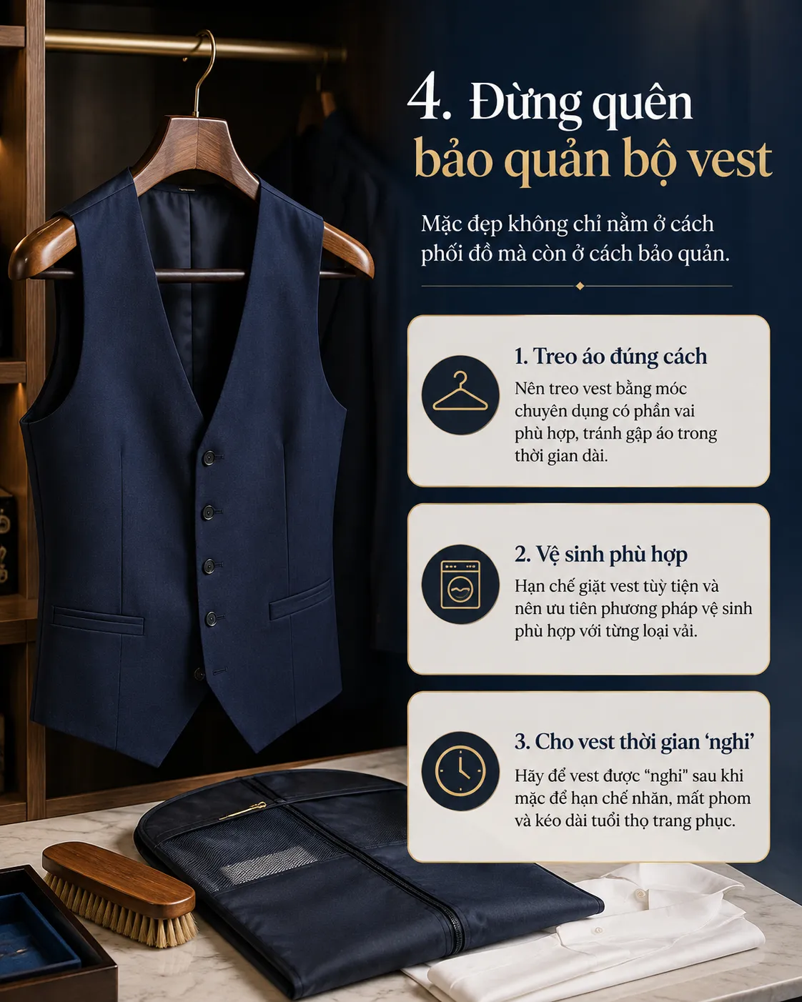 5 nguyen tac mac vest