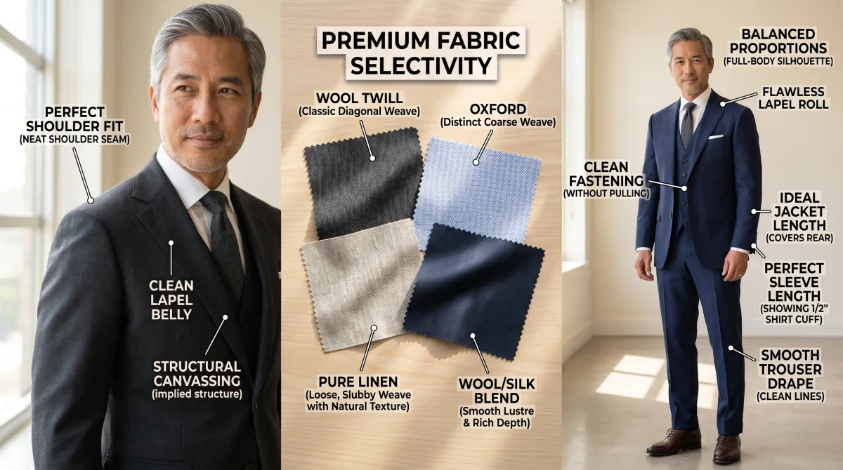 Vai áo Nền tảng của mọi bộ vest-2.1